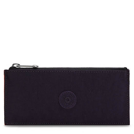 Kipling Brion Card Case Tassen Blauw Rood Zilver | BE 2048RV